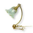 Ashby Brass Leaf Lamp