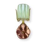 Ashby Lily Pad Wall Light with Opalescent Shade